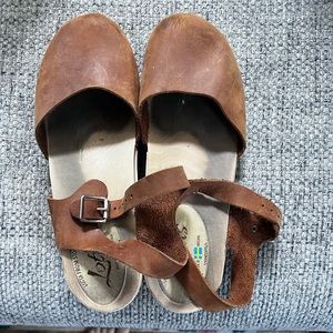 Lotta’s leather clogs from Sweden size 10-11.5